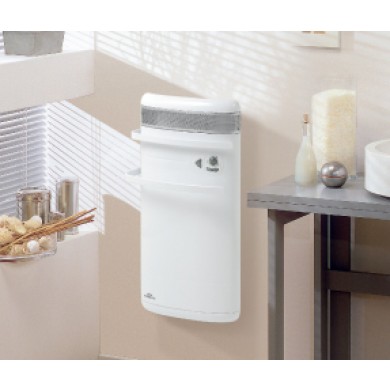 Radiateurs sèche-serviettes avec soufflerie - AIRELEC - Indigo Acier - 1400W