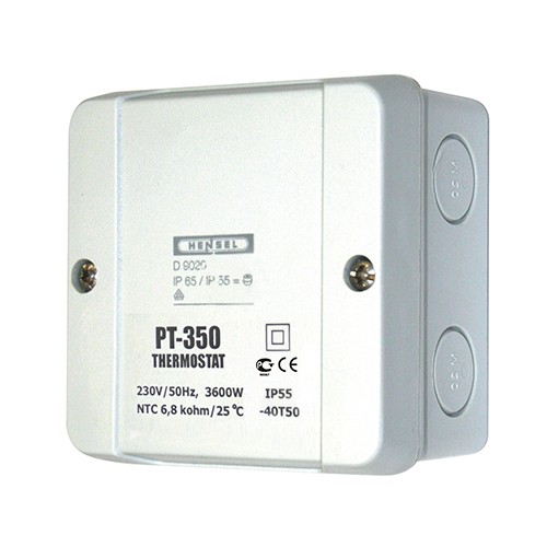 Thermostat mécanique extérieur pour trame câble chauffant - EMATRONIC