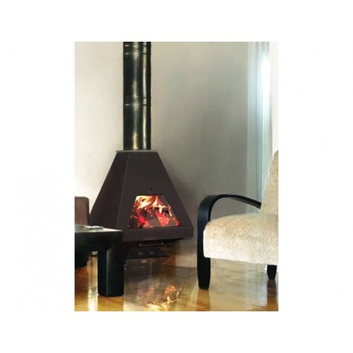 Poêle à bois MODERNA 16 KW avec une surface de chauffe de 140m² TAIFUN