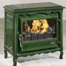 Poêle traditionnel REGENCE 6,5 kW Peint anthracite GODIN 3144