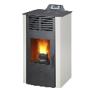 Poêle à granulée de bois Vénus 6 kW Noir DEVILLE C077GF.06-DA