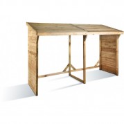 Abri bûches pour stockage de 5 stères Montréal BURGER - 0100195