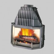 Insert 17 kW Peint anthracite GODIN 660109