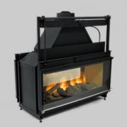 Insert 14,5 kW Peint anthracite GODIN 660129