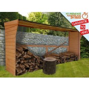 Abri buches capacité de stockage 8,70 stères - EMABRI-AB04