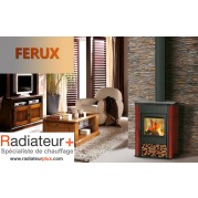 Poêle à bois Denia - FERUX (Crème)