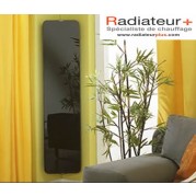 Radiateur en verre Campaver 2 Ultime Reflet effet miroir - CAMPA Vertical 1000W