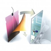 Film antibuée chauffant pour miroir 550x600mm 64W - EMATRONIC