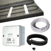 Plancher chauffant trame électrique extérieur KIT complet 2.5m² 750W EMATRONIC