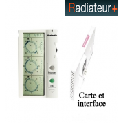 Kit programmation par courant porteur avec interface TDM 602211 + carte Chronopass 602010 - ATLANTIC