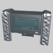 Poêle en fonte FRESSIN 14 kW Peint anthracite GODIN 373143