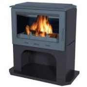 Poêle à bois classique Arche 9 kPoêle à bois classique Arche 9 kW Noir DEVILLE C07787.06W Noir - DEVILLE - C07787.06