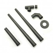 Tuyaux de poêle à granulés EMAFLAM - Pack complet - Radiateur Plus