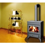 Poêle à bois MODERNA 13 KW avec une surface de chauffe de 170m² - MODENA