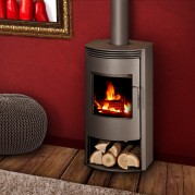 Poêle à bois MODERNA - JUPITER 7 kW - RadiateurPlus.com