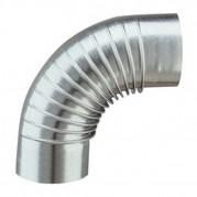 Coude de poêle - PANADERO-7120 coloris Galvanisé