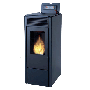 Poêle à granulée de bois Penmen 11 kW Noir DEVILLE C07723.06-DA