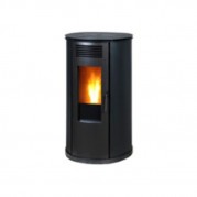 Poêle à granulée de bois Penlan 11 kW Noir DEVILLE C077GB.06-DA