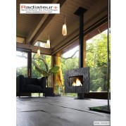 Poêle cheminée Gaya Ardoise - INVICTA