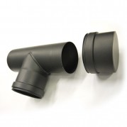 T avec bouchon Poêle à granulés EMAFLAM 