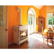 Poêle cheminée avec habillage Bohème - INVICTA