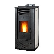 Poêle à granulée de bois Stiff 16 kW Ivoire DEVILLE C077GD.02-DA