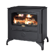 Poêle à bois classique Sylvestre 11 kW Gris DEVILLE C07794.09