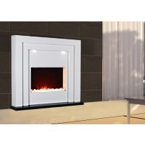 Cheminée electrique décorative Courchevel XXL - CHEMIN'ARTE - 089 2000W Radiateur Plus