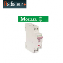Disjoncteur divisionnaire phase + Neutre 16 A 4,5K - MOELLER - Accessoires radiateurs