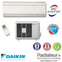 Climatisation Prêt à poser DC Inverter Daikin - FTXS60G / RXS60F (6 kw)