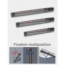 Chauffage Infrarouge - APPLIMO - Infrarouge IR 2000W - Aluminium - 400V - achat radiateur électrique