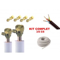Kit d'installation complet pour climatiseur 3/8 5/8 - CLIMFIX4 (9 mètres) ref: 09KPS3858M1
