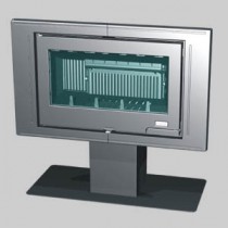 Poêle en fonte MOURIEZ 14 kW Peint anthracite GODIN 373147