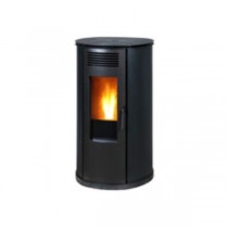 Poêle à granulée de bois Penlan 11 kW Noir DEVILLE C077GB.06-DA
