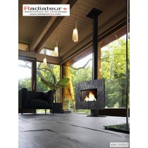 Poêle cheminée Gaya Ardoise - INVICTA