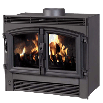 Insert classique Regain 77 Turbo Rustique 11 kW DEVILLE C07887.PT09