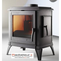 Poêle en fonte Sedan 10 - INVICTA - Finition Anthracite