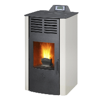 Poêle à granulée de bois Vénus 6 kW Bordeaux DEVILLE C077GF.03-DA