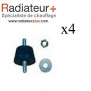 Plots anti vibratiles pour unité extérieur - CLIMFIX11 ref. 4AS04