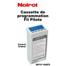 Cassette de programmation - NOIROT - Mémoprog 2 Fil Pilote - Crème