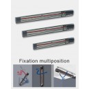 Chauffage Infrarouge - APPLIMO - Infrarouge IR 1500W - Aluminium - 400V