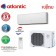 Climatisation Mono-split Design Réversible DC Inverter ATLANTIC Fujitsu - (2kW) - ASYG 7 LU 817107
