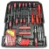 Coffret d'outillage 186 pièces en aluminium LBH - LB-428