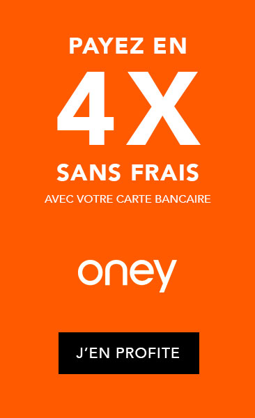 Payez votre commande en 4 fois sans frais