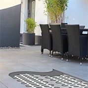 Plancher chauffant extérieur