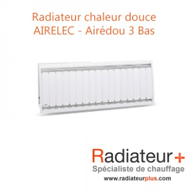 Radiateur à chaleur douce AIRELEC - Airédou 3 Bas
