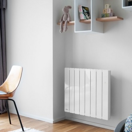 Radiateur bloc fonte Connecté NOIROT Bellagio Smart EcoControl - Horizontal