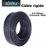 Câble d'alimentation U1000 RO2V rigide - 3x1.50 mm² - couronne de 100 m