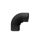 Coude de poêle - PANADERO-7120 coloris Noir vitrifié