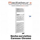 Radiateur sèche-serviettes - VOLTMAN - Caresse 500W - Chromé